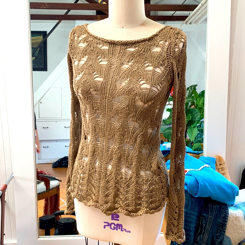 Moth Crotchet Top.
